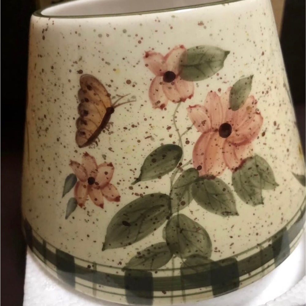 Home Interiors And Gifts Shade Jar Candle Topper/Shade Made In USA